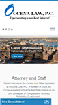 Mobile Screenshot of occenalaw.com